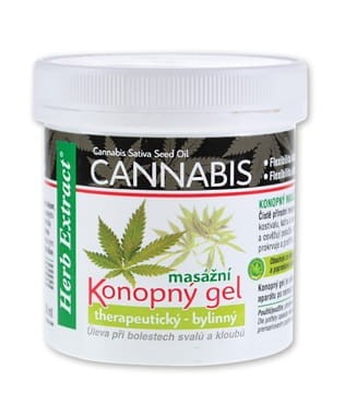 Żel konopny do masażu na zwyrodnienia stawów 250 ml