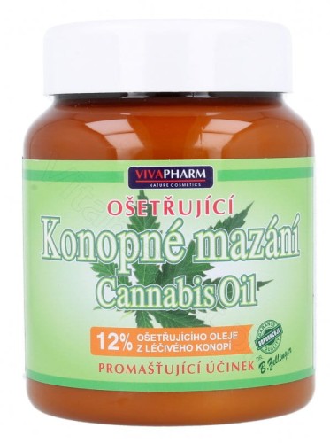 Balsam do masażu z konopii 385 ml