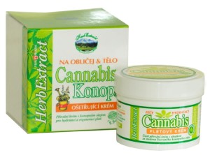 Regenerujący krem do twarzy z olejem konopnym - 75 ml