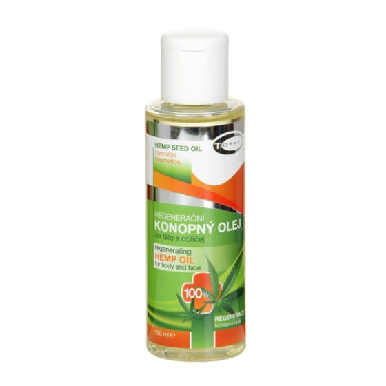 Olej z konopi 100% regeneracyjny - 100 ml