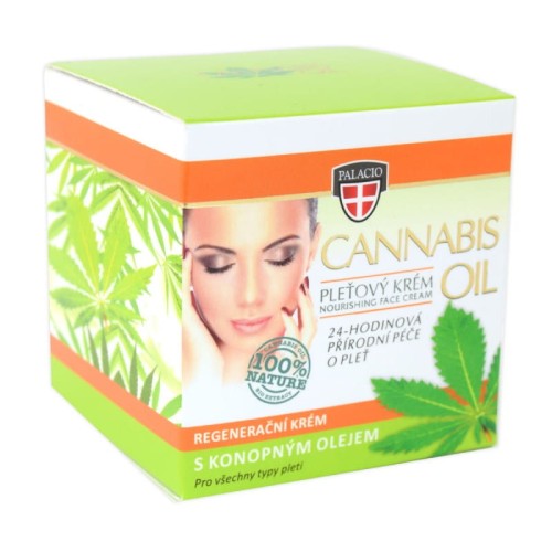 Konopny krem do twarzy na dzień i na noc, 50 ml