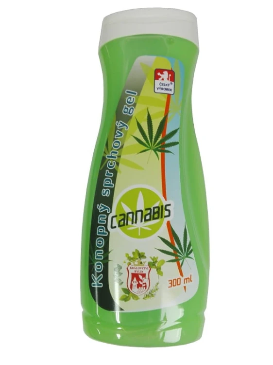 Konopny żel pod prysznic, 300 ml