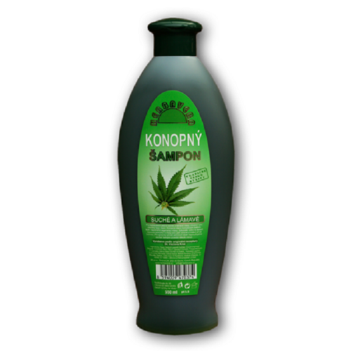 Szampon konopny do włosów suchych i łamliwych, 550 ml