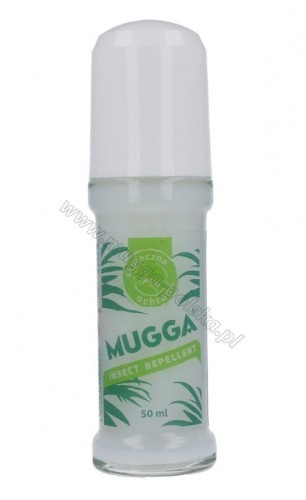 MUGGA DEET roll-on 50ml (mleczko) 20 % DEET , Na komary
