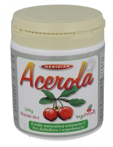 Acerola w proszku naturalna witamina C aż 200 g