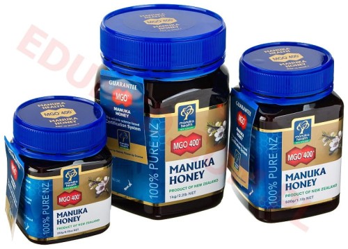 Miody Manuka MGO 400+ zestaw