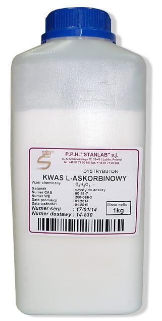 Kwas L-Askorbinowy czda Witamina C 1000 g