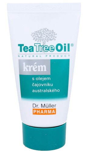 tea tree oil krem przeciwtrądzikowy z olejkiem z drzewa herbacianego dr muller pharma