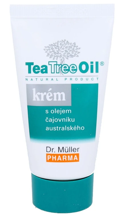 tea tree oil krem przeciwtrądzikowy z olejkiem z drzewa herbacianego dr muller pharma