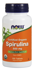 Spirulina 500 mg 100% Natural - 100 tabletek