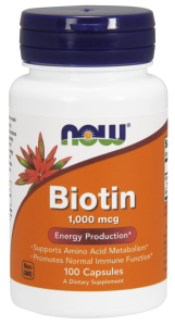 BIOTYNA 1000 MCG 100 KAPSUŁEK NOWFOODS