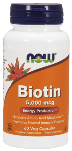 BIOTYNA 5000MCG 60 KAPSUŁEK NOWFOODS