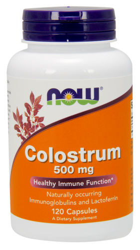 Colostrum 500mg 120kaps Nowfoods