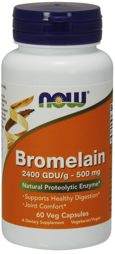 BROMELAINA 500 mg – 2400 GDU/g