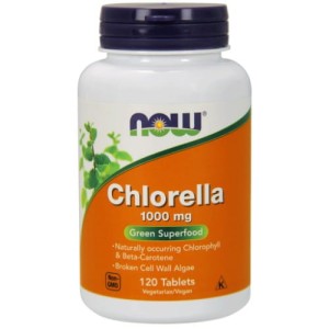 CHLORELLA 1000mg 120 TABS Nowfoods