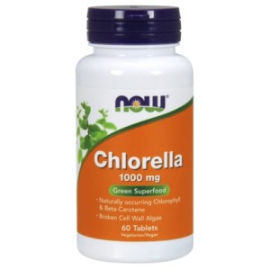 CHLORELLA 1000mg 60 TABS Nowfoods