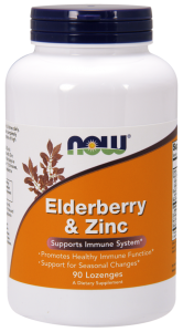 Czarny bez + cynk 90kaps Nowfoods