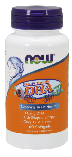 DHA 100mg dla dzieci kapsułki do żucia 60szt
