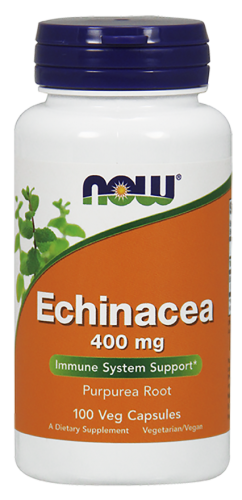 Echinacea 400mg 100kaps Nowfoods