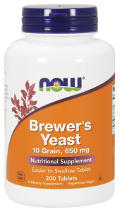 Brewer's Yeast Drożdze browarne 650mg - 200tb NowFoods