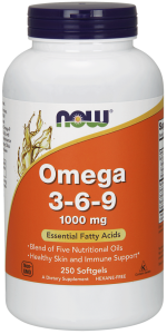 OMEGA 3-6-9 1000mg 250kaps Nowfoods NOW