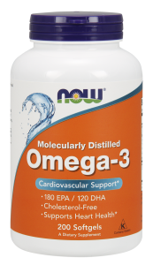 Omega-3 1000 mg 200kaps Nowfoods NOW