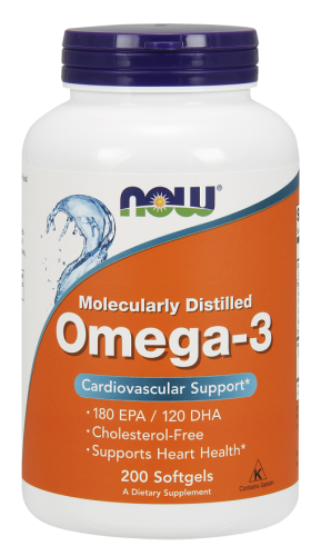 Omega-3 1000 mg 200kaps Nowfoods NOW