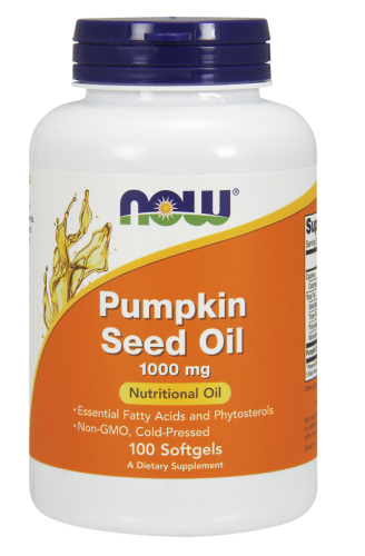 Olej z pestek dyni 1000mg 100kaps Nowfoods