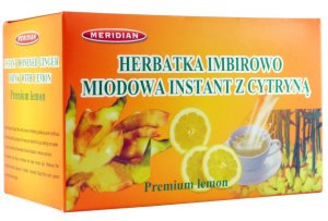 Herbatka imbirowo-miodowa instant z cytryną  10 sasz.*18g