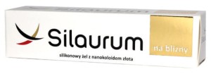 Silaurum silikonowy żel na blizny z koloidem złota - 15 ml