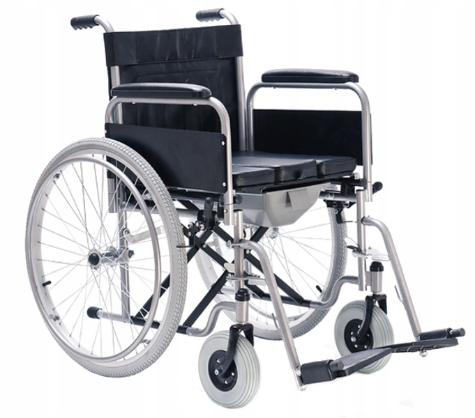 Krzesła toaletowe, wózki toaletowe.